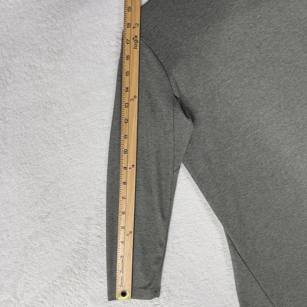 Arc'teryx Lumin Mock Neck Top Women’s XS Long Sleeve Shirt Heather Gray Gorpcore - Picture 11 of 13